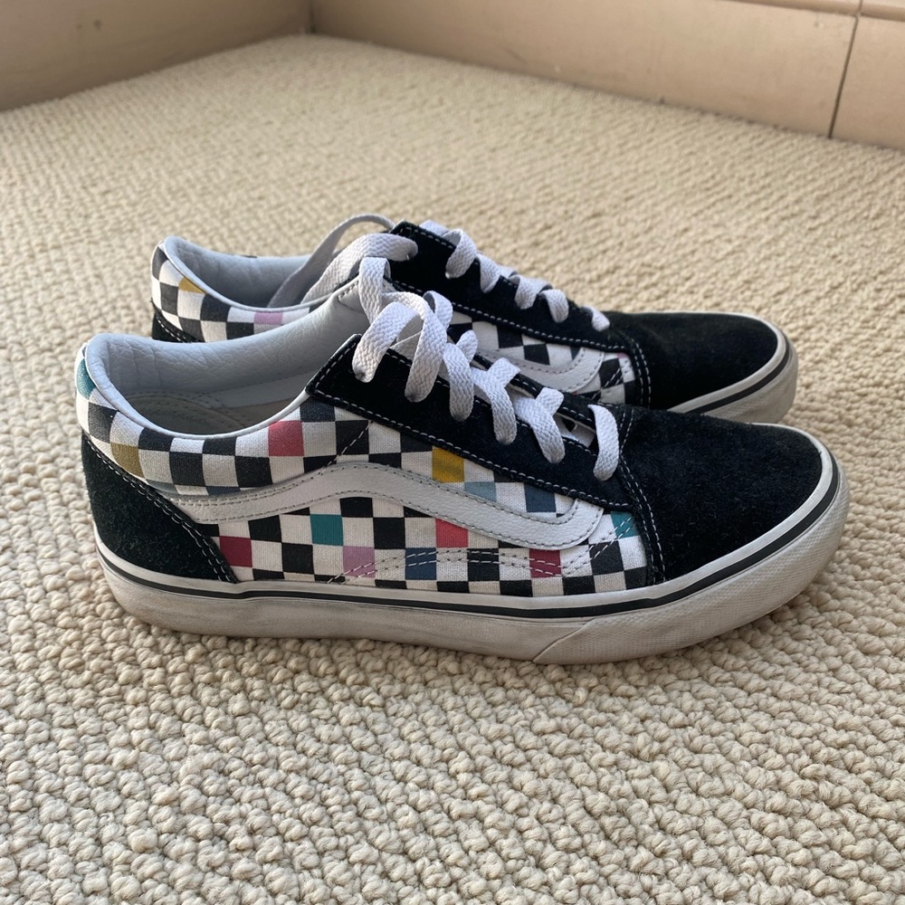 Checkered Vans